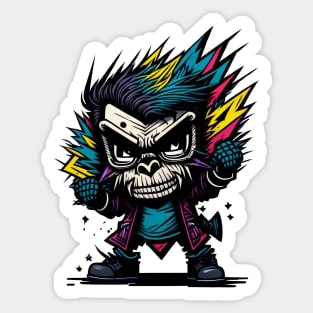 Graffiti Punk Monkey Tee! Sticker